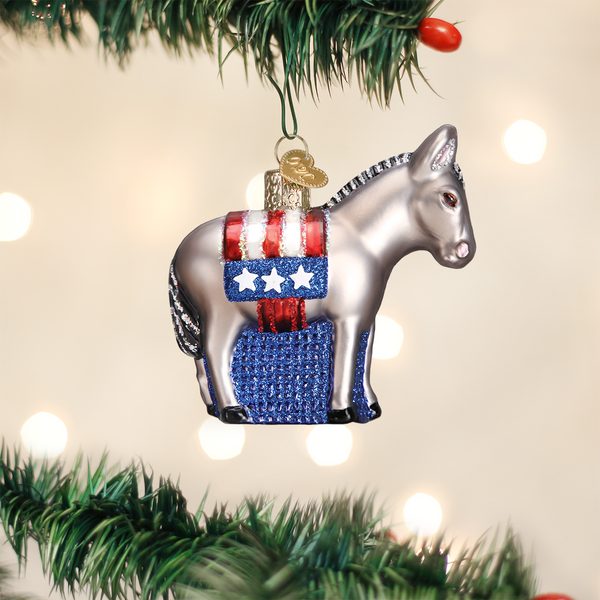 Old World Christmas - Democratic Donkey - 12109