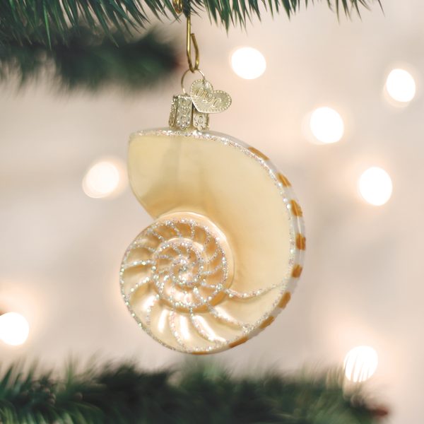 Old World Christmas - Nautilus Shell - 12150