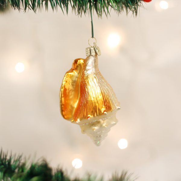 Old World Christmas - Golden Seashell - 12178