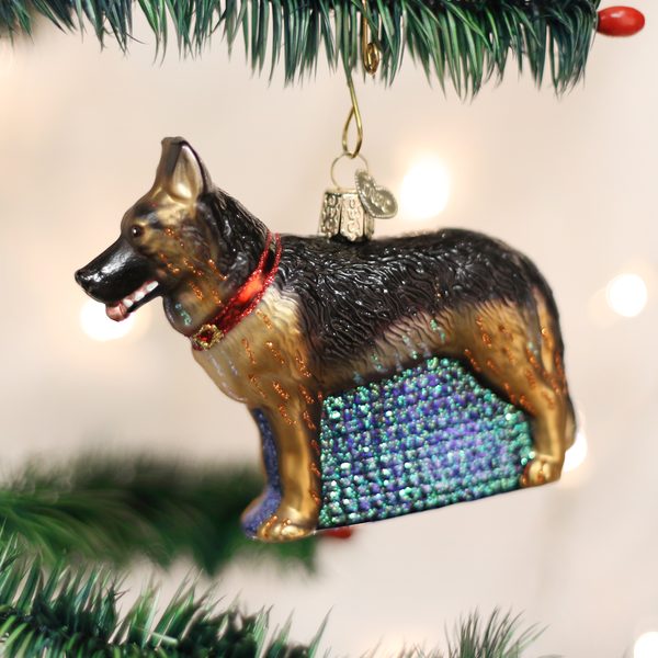 Old World Christmas - German Shepherd - 12212