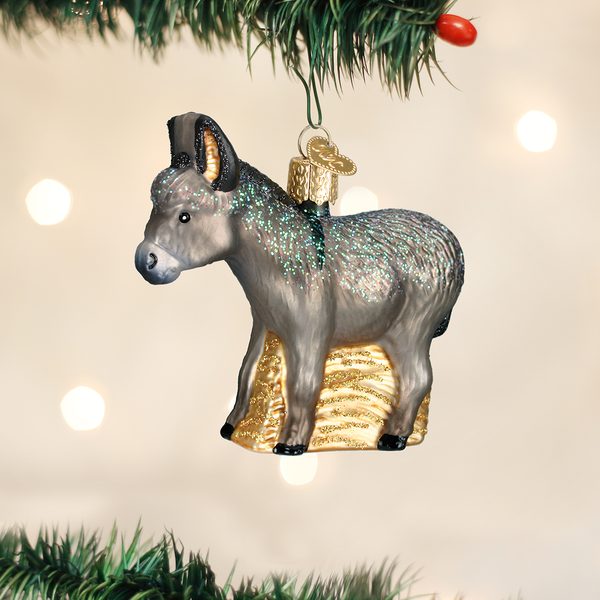 Old World Christmas - Donkey - 12312
