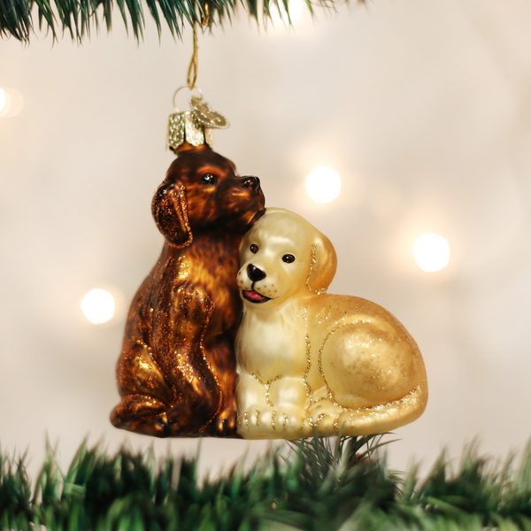 Old World Christmas - Puppy Love - 12321