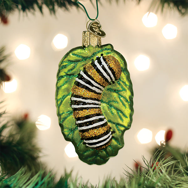 Old World Christmas - Fuzzy Caterpillar - 12322