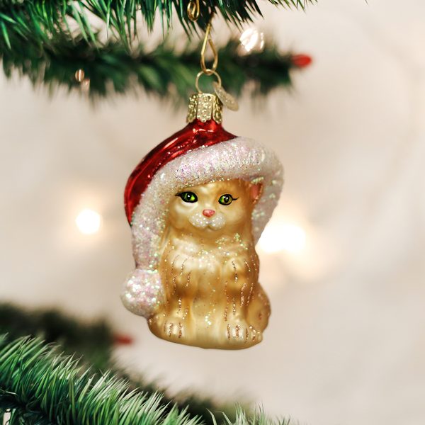 Old World Christmas - Santa's Kitten - 12366