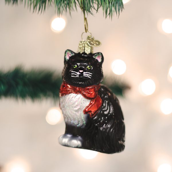 Old World Christmas - Tuxedo Kitty - 12452