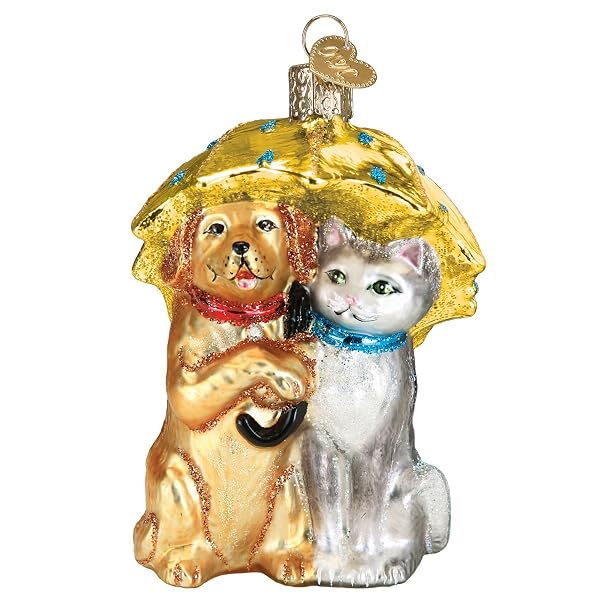 Old World Christmas - Raining Cats & Dogs - 12501