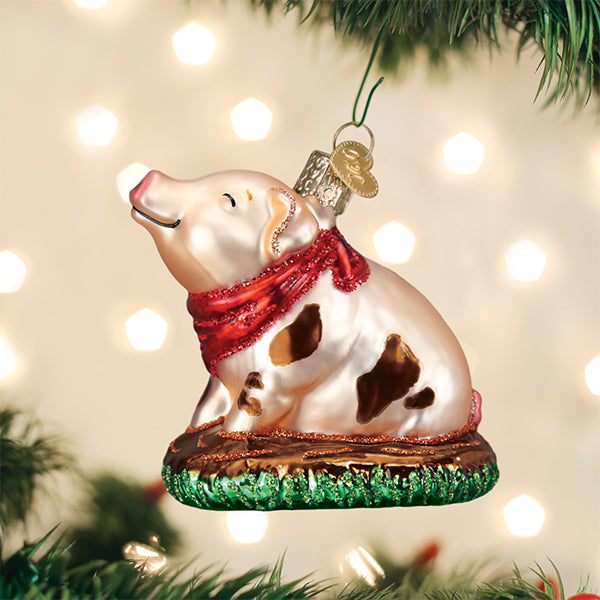 Old World Christmas - Piggy In The Puddle - 12535