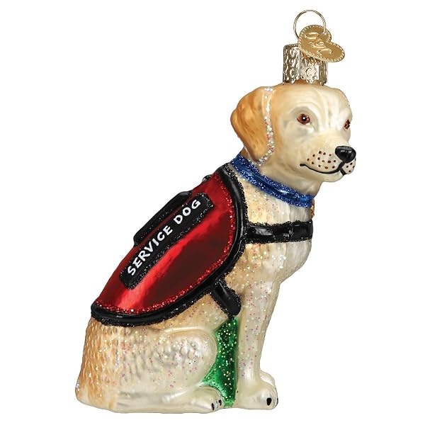 Old World Christmas - Service Dog - 12547