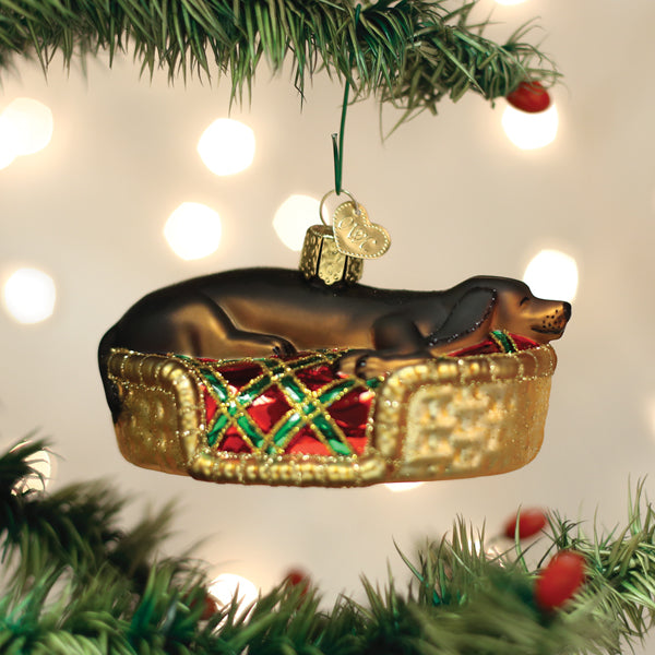 Old World Christmas - Sleepy Dachshund - 12595