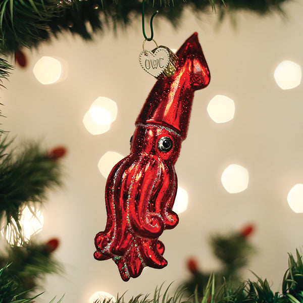 Old World Christmas - Red Squid - 12600