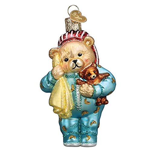 Old World Christmas - Bedtime Teddy Bear, 12601 - 12601