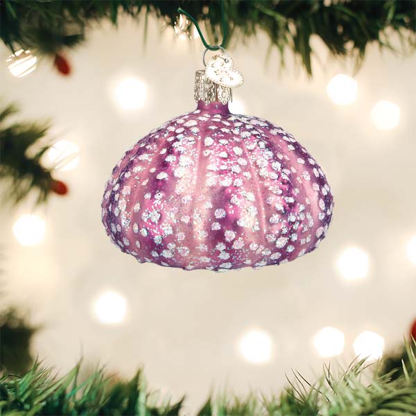 Old World Christmas - Purple Sea Urchin - 12618