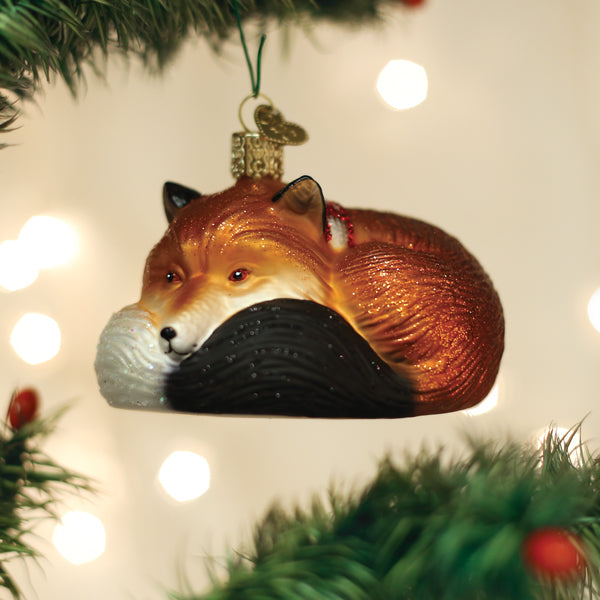 Old World Christmas - Cozy Fox - 12634