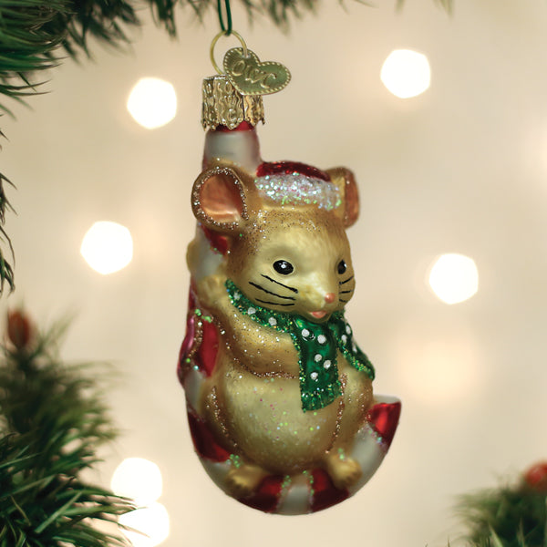 Old World Christmas - Christmas Mouse - 12637