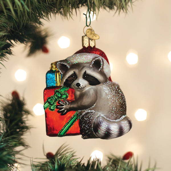 Old World Christmas - Christmas Bandit Raccoon - 12678