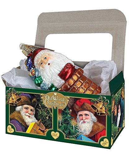 Old World Christmas - 5 Large Gift Cardboard Boxes - 14035