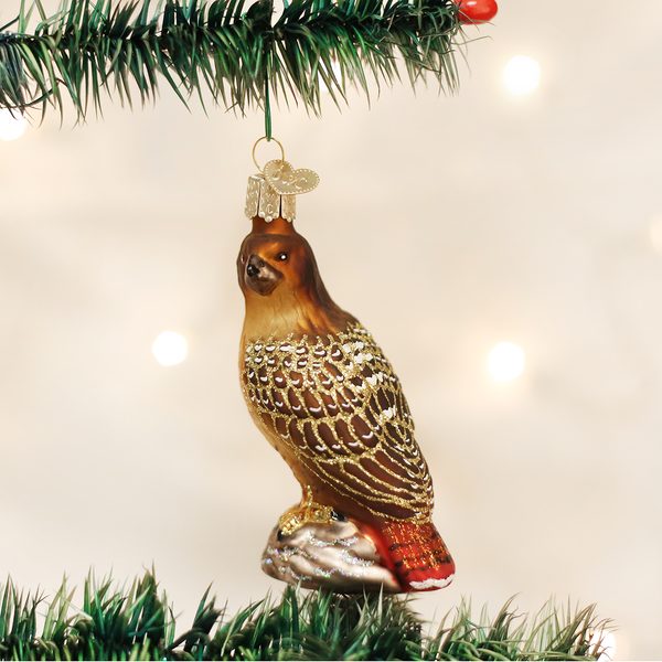 Old World Christmas - Red-tailed Hawk - 16064