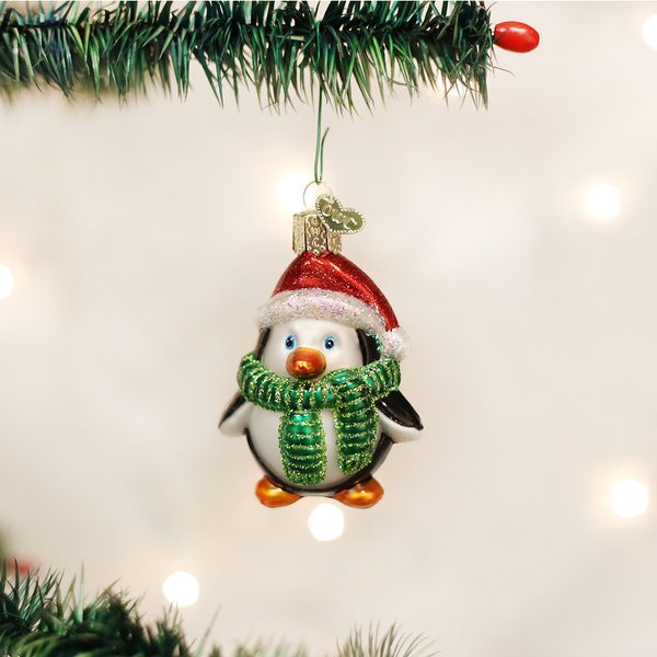 Old World Christmas - Playful Penguin - 16083