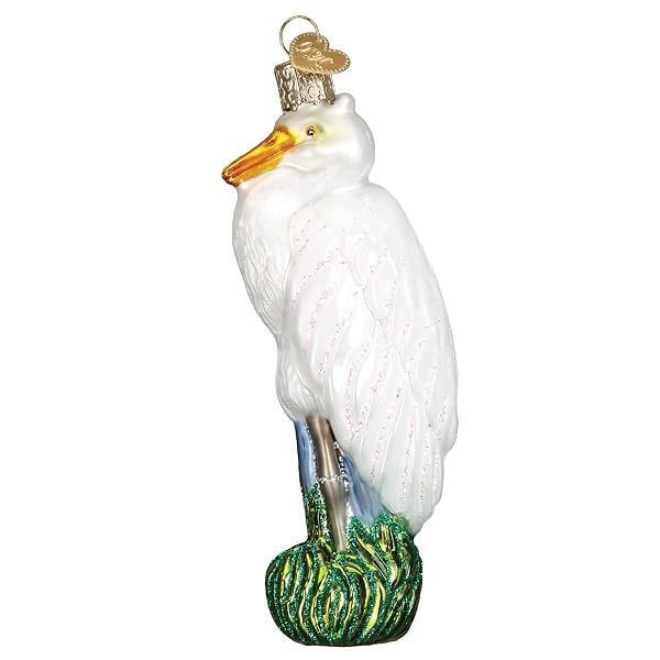 Old World Christmas - Great Egret - 16116