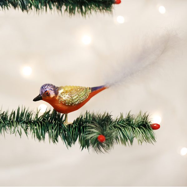Old World Christmas - Painted Bunting - 18028