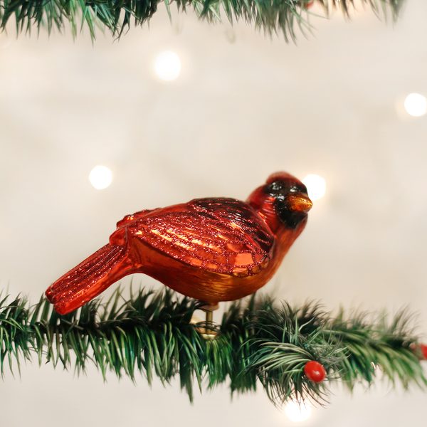 Old World Christmas - Resting Cardinal - 18041