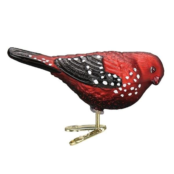 Old World Christmas - Strawberry Finch - 18134