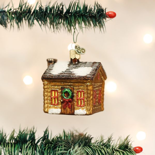 Old World Christmas - Log Cabin - 20015