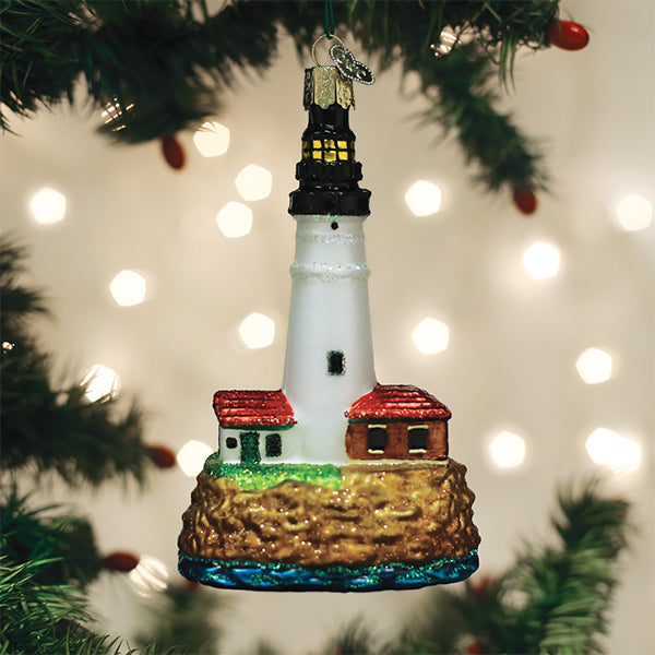 Old World Christmas - Portland Head Lighthouse - 20117