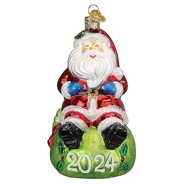 Old World Christmas - 2024 Jovial Santa - 40345