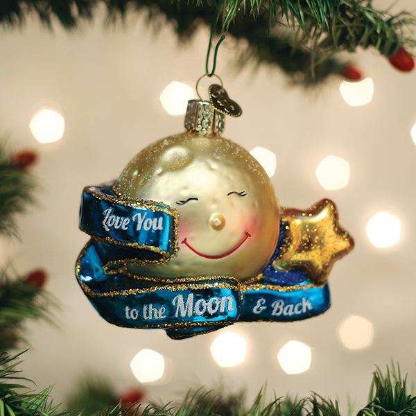 Old World Christmas - Love You To The Moon & Back - 22041