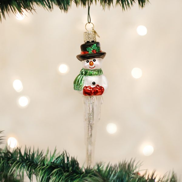 Old World Christmas - Icicle Snowman - 24048