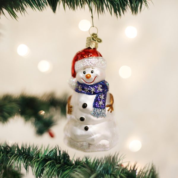 Old World Christmas - Happy Snowman - 24053