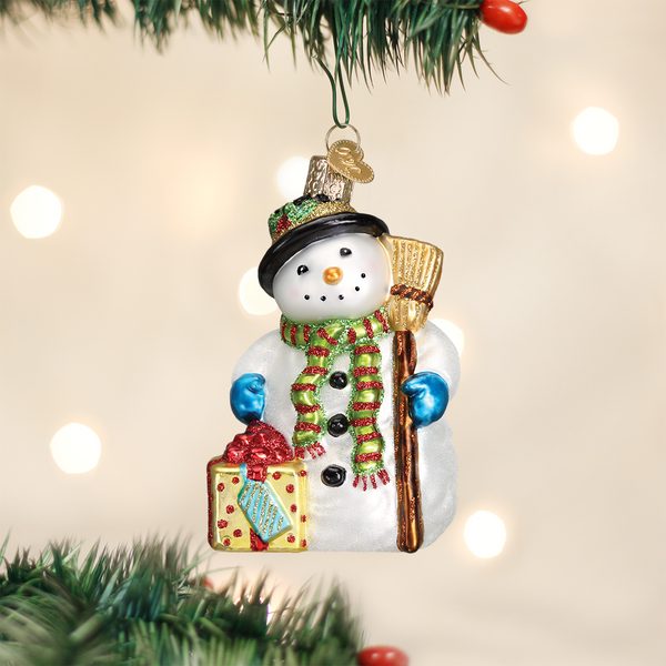 Old World Christmas - Gleeful Snowman - 24164