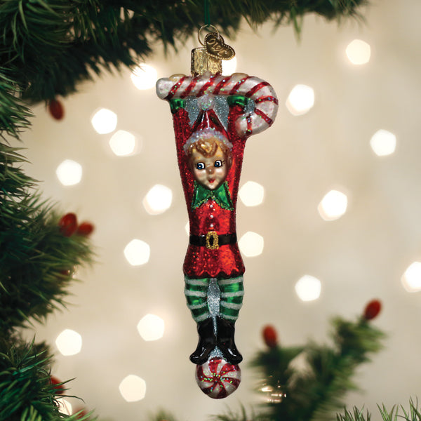 Old World Christmas - Playful Elf - 24206
