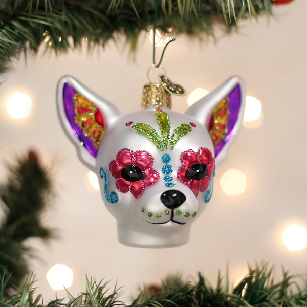 Old World Christmas - Dia De Los Muertos Dog - 26097