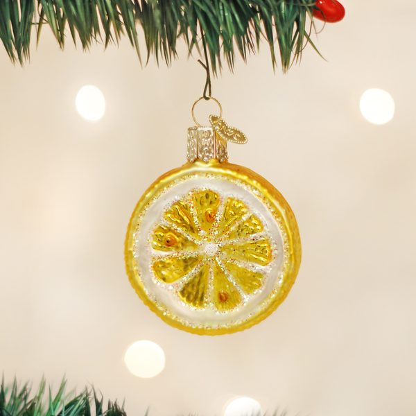 Old World Christmas - Lemon Slice - 28001