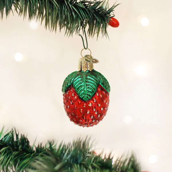 Old World Christmas - Sparkling Strawberry - 28021