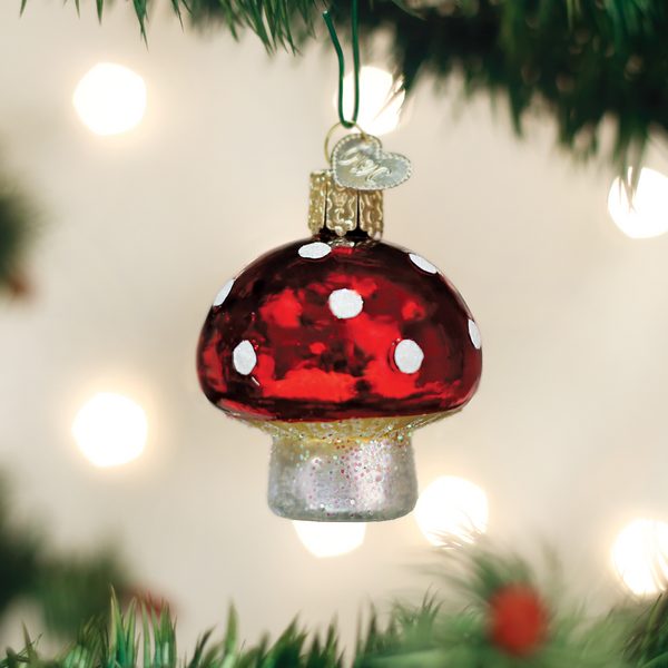 Old World Christmas - Lucky Mushroom - 28118