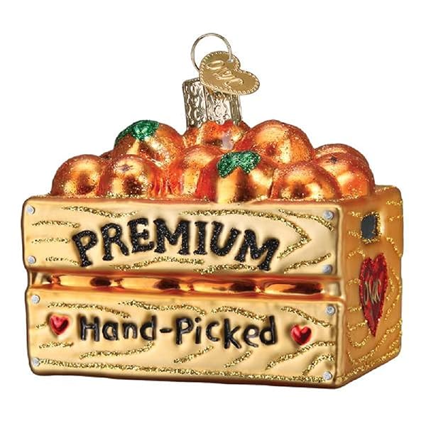 Old World Christmas - Crate of Oranges - 28137