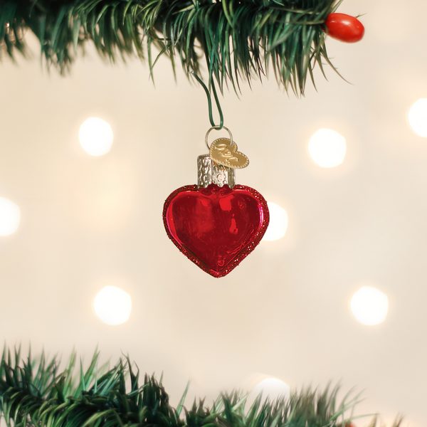 Old World Christmas - Small Red Heart - 30010