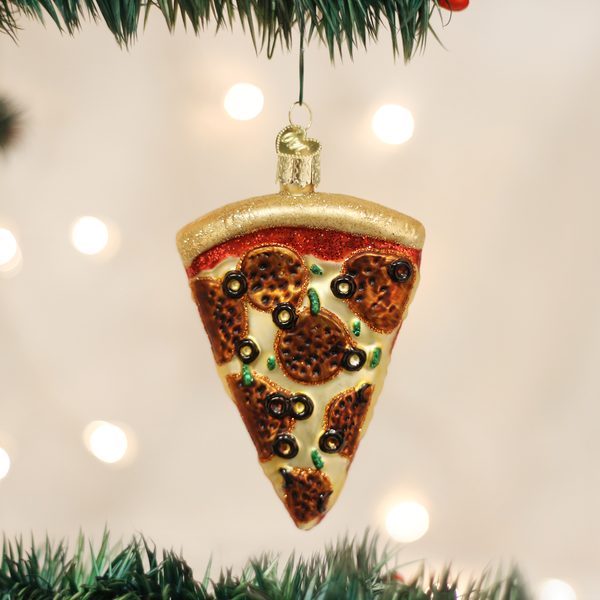 Old World Christmas - Pizza Slice - 32047