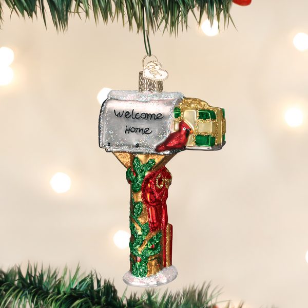 Old World Christmas - Welcome Home Mailbox - 32079