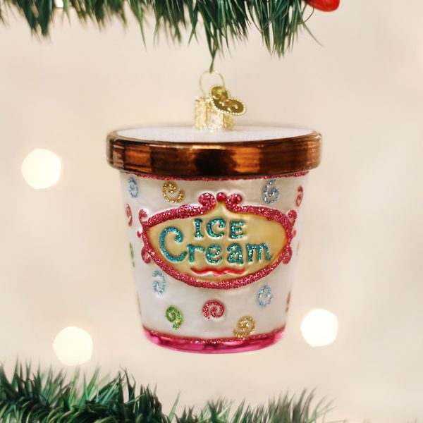 Old World Christmas - Ice Cream Carton - 32177