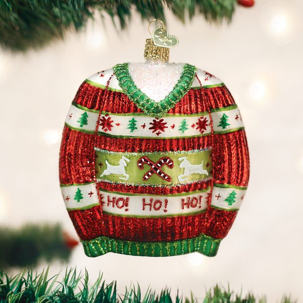 Old World Christmas - Festive Sweater - 32260
