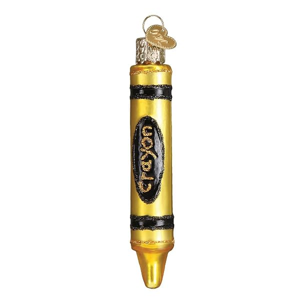Old World Christmas - Crayon [Yellow] - 32283