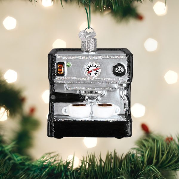 Old World Christmas - Espresso Machine - 32319