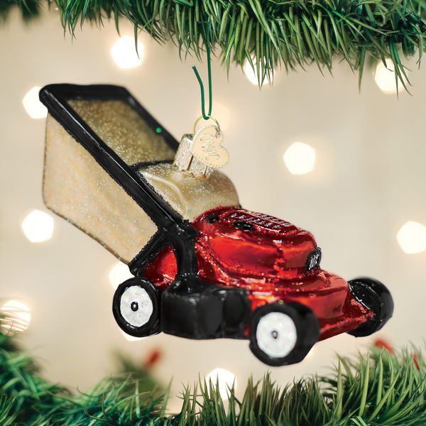 Old World Christmas - Lawn Mower - 32321