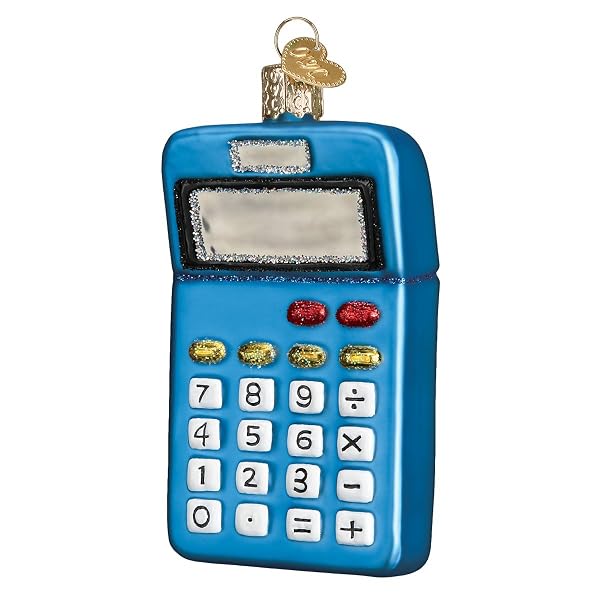 Old World Christmas - Calculator - 32325