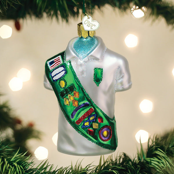 Old World Christmas - Girl Scout Uniform - 32449