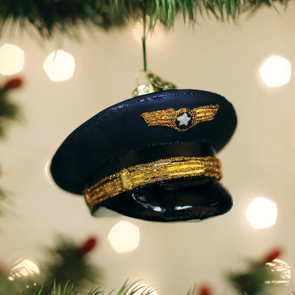 Old World Christmas - Pilot's Cap - 32459